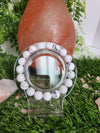 White Howlite Charm Crystal Bracelet