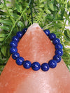 Lapis Lazuli Chip Crystal Bracelet 10MM